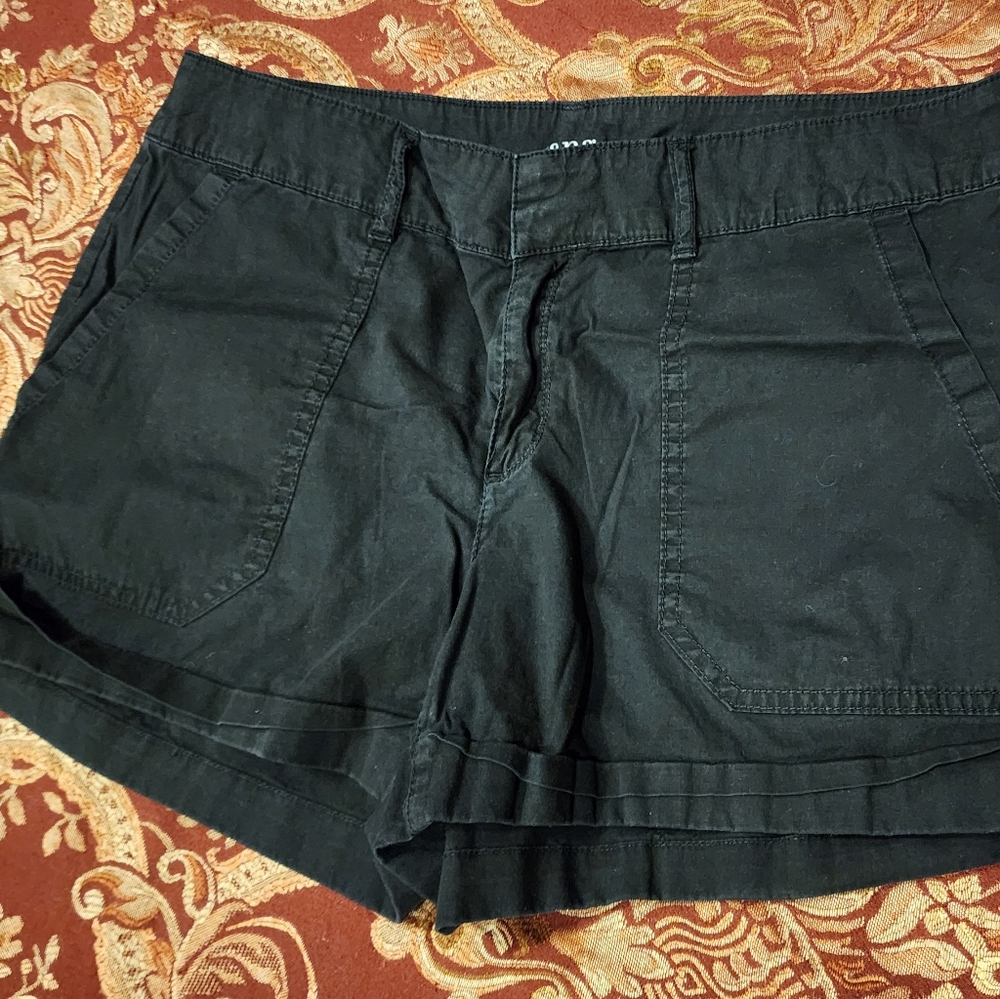 A.N.A twill shorts, size 12, Black